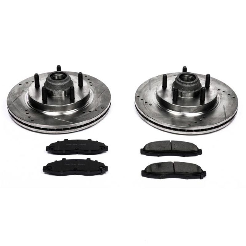 PSB Z23 Evolution Kit - Power Stop 00-03 Ford F-150 Front Z23 Evolution Sport Brake Kit