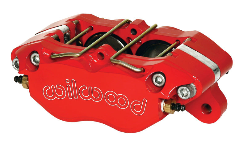 WIL Dynapro Caliper - Wilwood Caliper-Dynapro 5.25in Mount - Red 1.75in Pistons .81in Disc