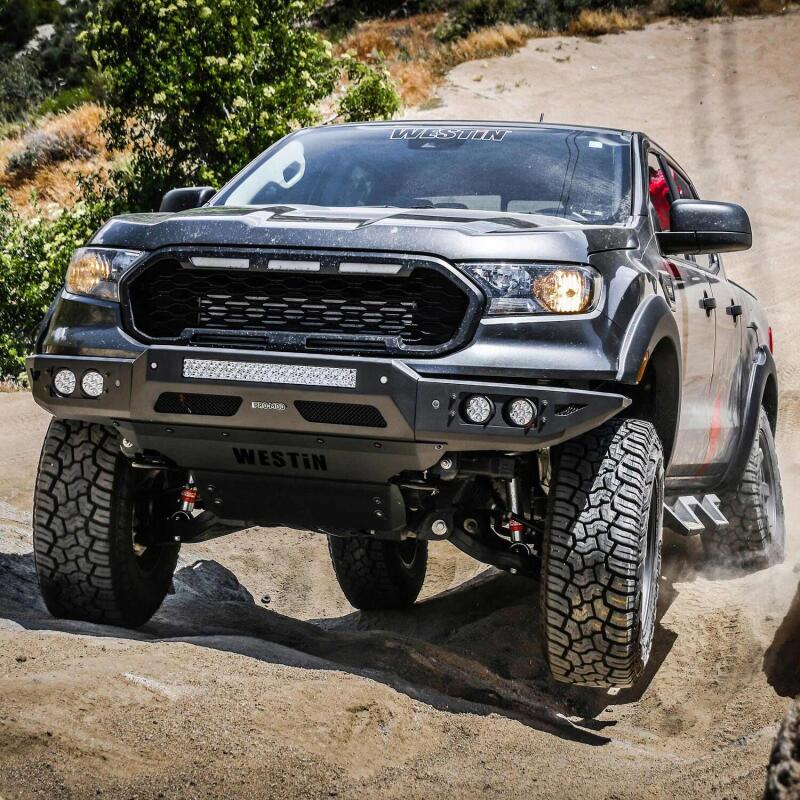 WES Pro-Mod Bumpers - Westin 19-21 Ford Ranger Pro-Mod Front Bumper - Tex. Blk