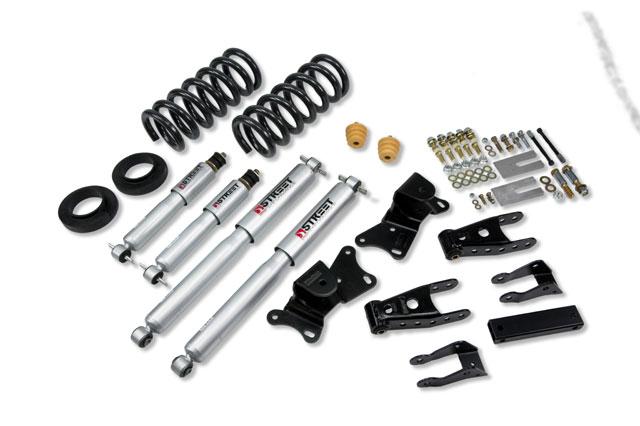 BT Lower Kit w SP Shocks - Belltech LOWERING KIT WITH SP SHOCKS