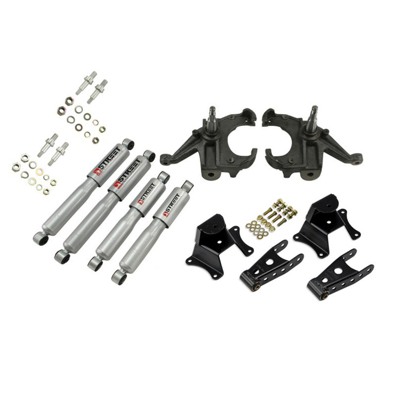 BT Lower Kit w SP Shocks - Belltech LOWERING KIT WITH SP SHOCKS