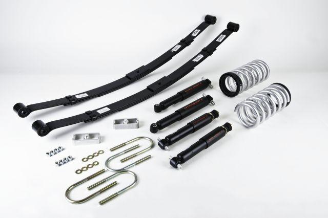BT Lowering Kit w ND2 Shocks - Belltech LOWERING KIT 82-93 S10 2inch-3inch/4inch ND2 SHOCKS