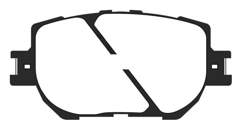 EBC Ultimax2 Brake Pad Sets - EBC 14+ Lexus IS250 2.5 Ultimax2 Front Brake Pads