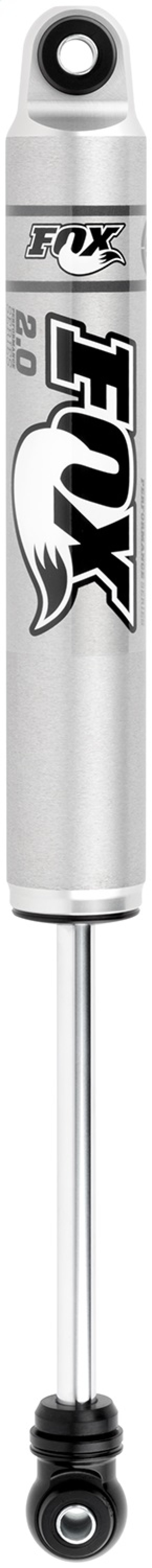 FOX 2.0 Perf Shock - Fox 2.0 Performance Series 8in. Smooth Body IFP Shock / Std Travel w/Eyelet Ends (Alum) - Black