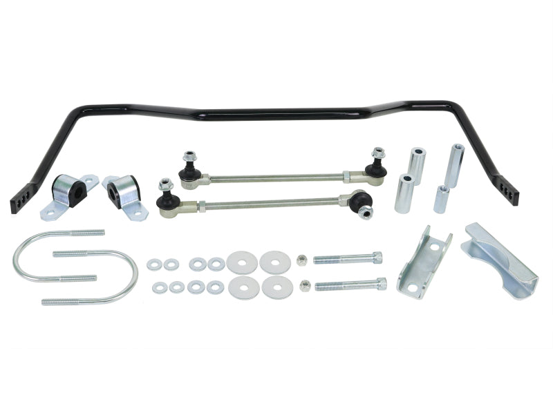 WL Sway Bars - Rear - Whiteline 05-21 Nissan Frontier 20mm Heavy Duty Rear Adjustable Swaybar