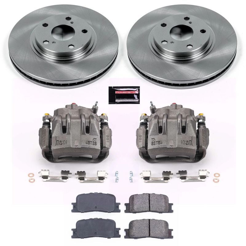 PSB Autospecialty Kit w/Cals - Power Stop 04-06 Lexus ES330 Front Autospecialty Brake Kit w/Calipers