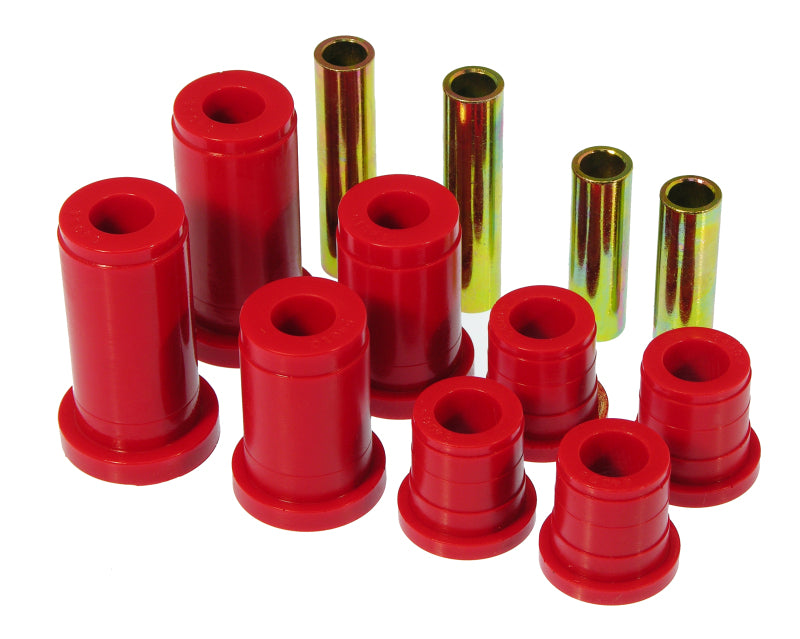 PRO Control Arm Bushings - Red - Prothane 88-98 Chevy K10/20/30 4WD PU Control Arm Bushings - Red