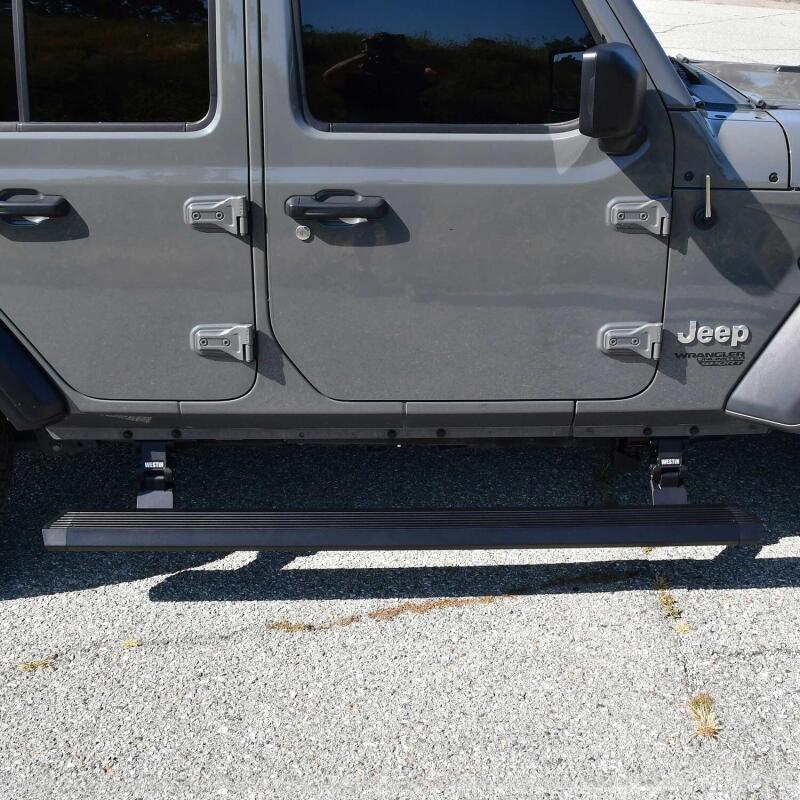WES Running Boards - Pro-e - Westin 18-24 Jeep Wrangler JL Unlimited 4dr Pro-e Running Boards - Tex. Blk