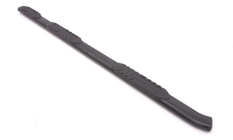LND Nerf Bars - Black - Lund 2019 Chevy Silverado 1500 CC (5.5in Bed Rocker Panel) 5in. Oval WTW Steel Nerf Bars - Black