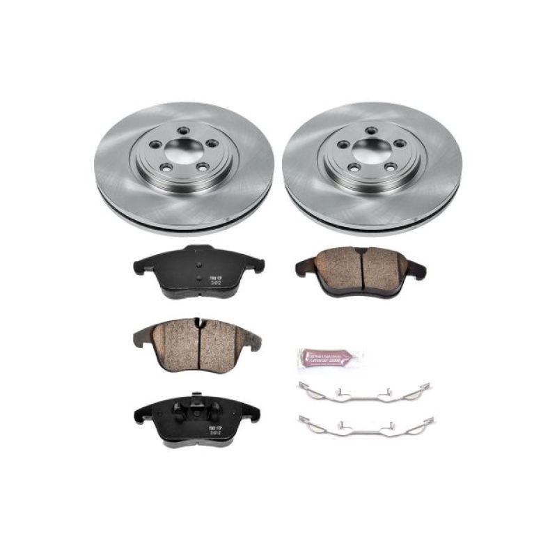 PSB Autospecialty Kit - Power Stop 06-08 Jaguar S-Type Front Autospecialty Brake Kit