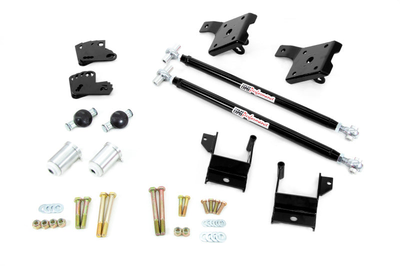 UMI Traction Bars - UMI Performance 70-81 GM F-Body Leaf Spring Traction Bars with Mounts