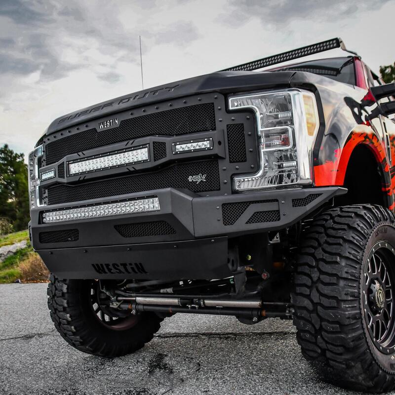 WES Pro-Mod Bumpers - Westin 17-19 Ford F-250/350 Pro-Mod Front Bumper - Textured Black