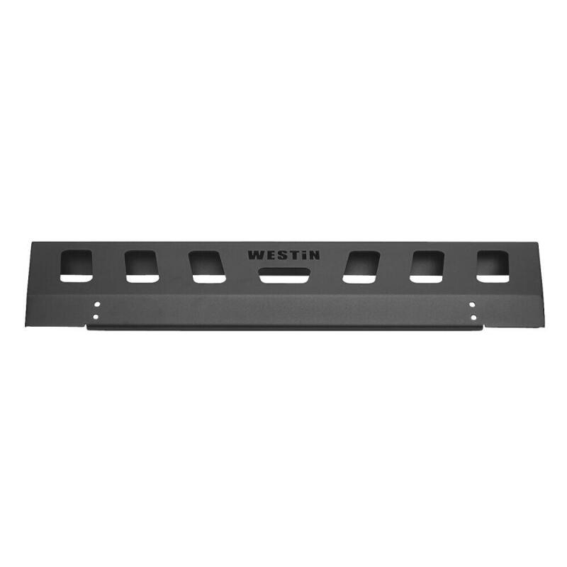 WES Skid Plates - Westin 18-19 Jeep Wrangler JL Front Bumper Skid Plate - Textured Black