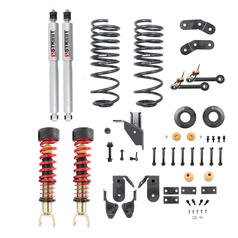 BT Coilover Kit - Belltech Coilover Kit 2019+ Ram 1500 2WD/4WD 1-3in F / 4-5in R