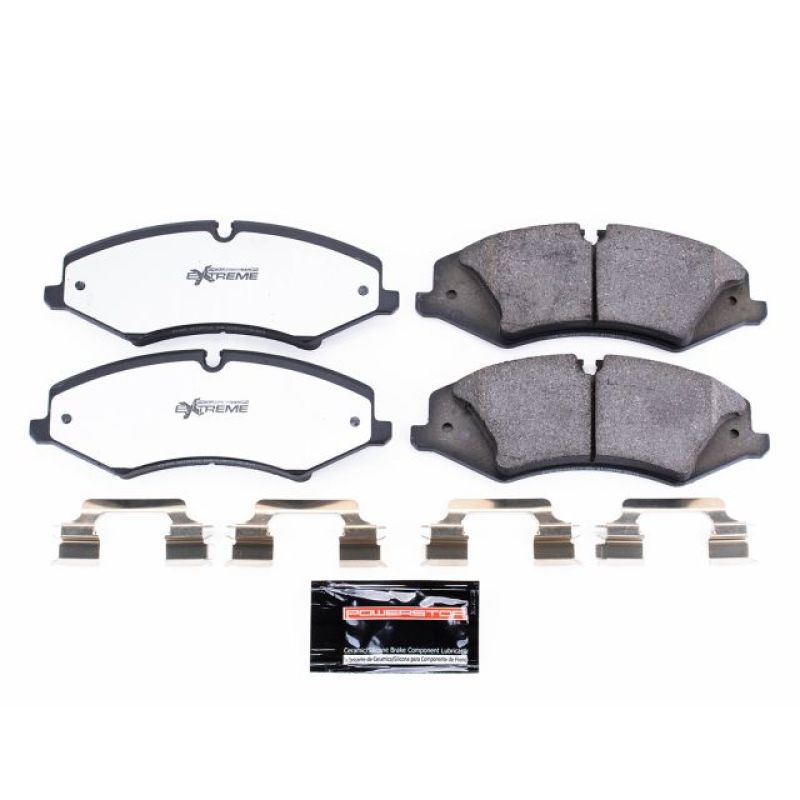 PSB Z36 Truck & Tow Brake Pads - Power Stop 2010 Land Rover LR4 Front Z36 Truck & Tow Brake Pads w/Hardware