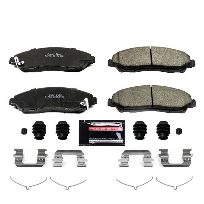 PSB Z23 Evolution Brake Pads - Power Stop 14-17 Acura MDX Front Z23 Evolution Sport Brake Pads w/Hardware