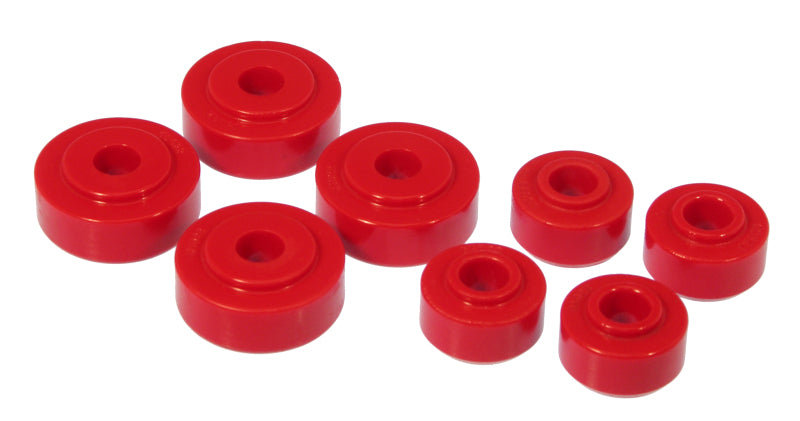 PRO Strut/Track Arm Bush - Red - Prothane 86-95 Ford Taurus Rear Strut Arm Bushings - Red