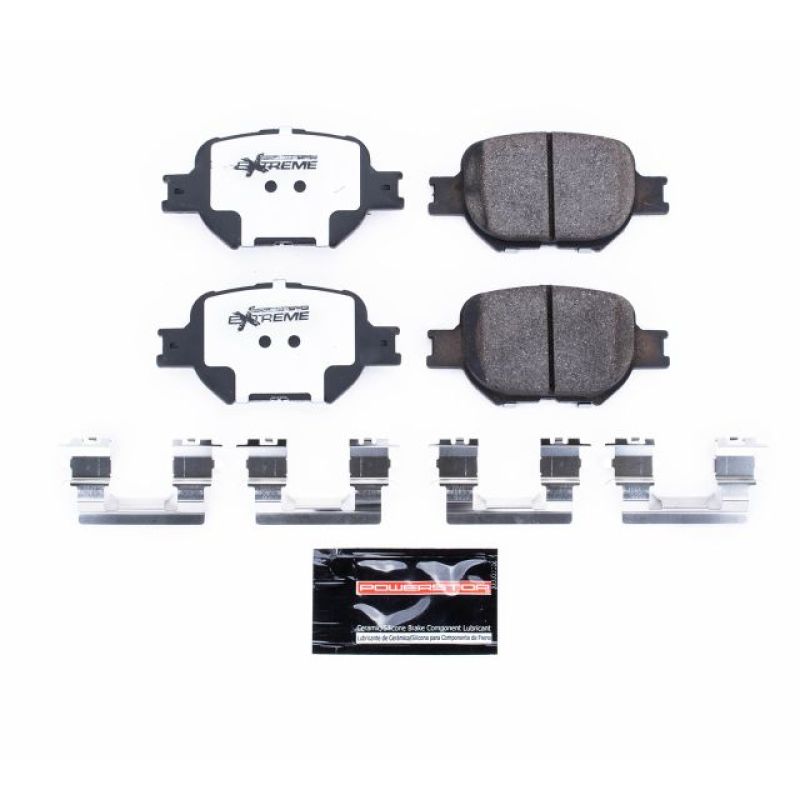 PSB Z26 Extreme Brake Pads - Power Stop 05-10 Scion tC Front Z26 Extreme Street Brake Pads w/Hardware