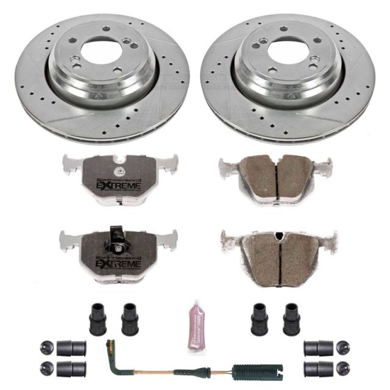 PSB Z26 Street Warrior Kit - Power Stop 00-03 BMW M5 Rear Z26 Street Warrior Brake Kit