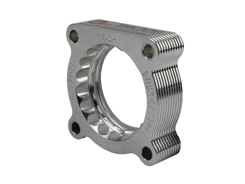 AFE Silver Bullet TBS - aFe 07-12 Dodge 1500 / 07-12 Dodge Dakota V6 3.7L Silver Bullet Throttle Body Spacer - Silver