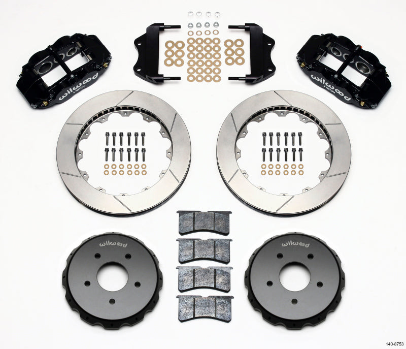 WIL Superlite Brake Kit - Wilwood Narrow Superlite 6R Front Hat Kit 13.06in 2004-2006 Pontiac GTO