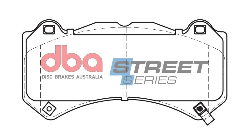 DBA Street Series Brake Pads - DBA 16-19 Cadillac ATS V Front Street Series Brake Pads