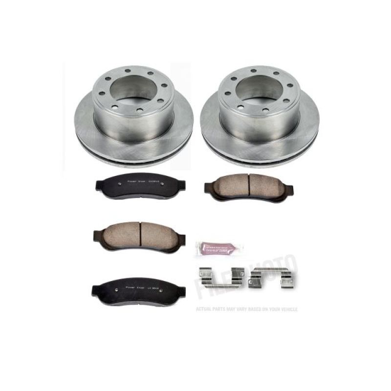 PSB Autospecialty Kit - Power Stop 07-10 Ford F-250 Super Duty Rear Autospecialty Brake Kit