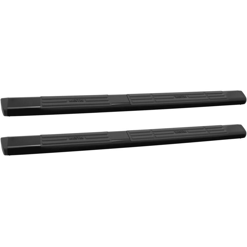 WES Nerf Bars - Premier 6 - Westin Premier 6 in Oval Side Bar - Mild Steel 75 in - Black