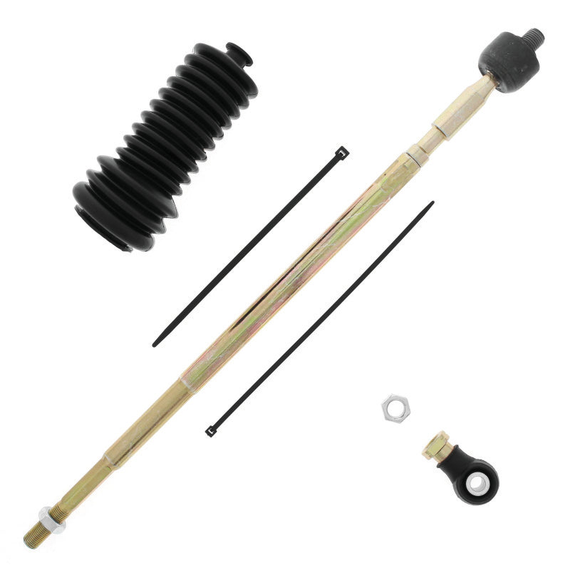 QBS Tie Rods - QuadBoss 12-14 Polaris RZR XP 4 900 Steering Rack Tie Rod Assembly Kit - Right Inner & Outer
