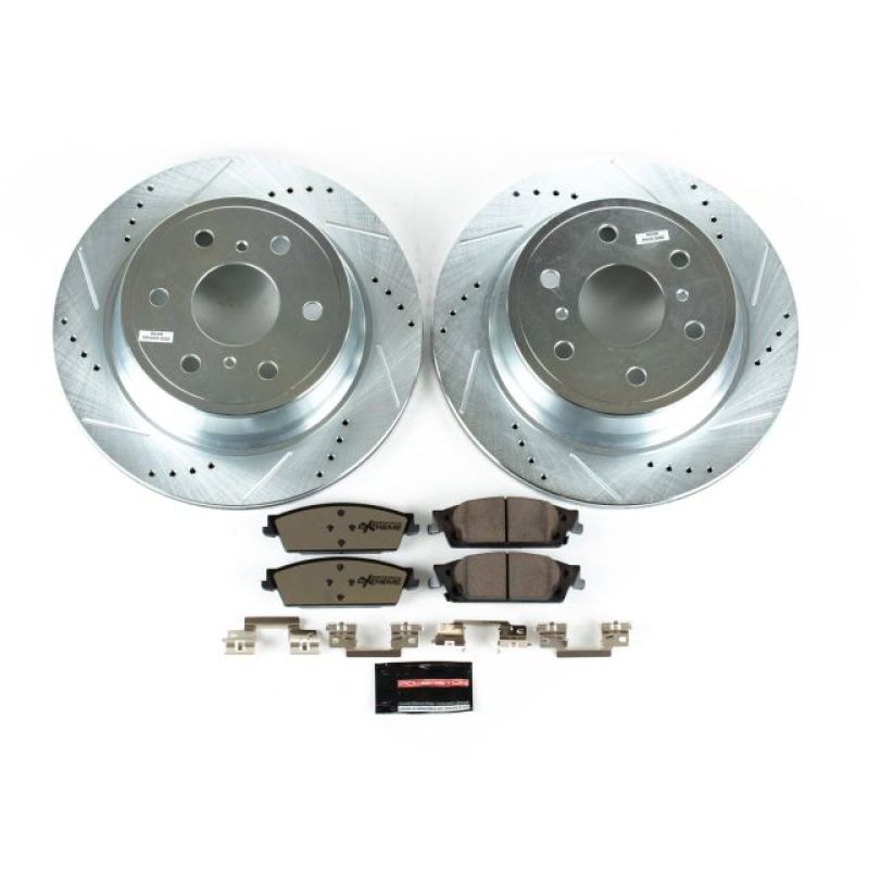 PSB Z36 Truck & Tow Kit - Power Stop 15-19 Cadillac Escalade Rear Z36 Truck & Tow Brake Kit