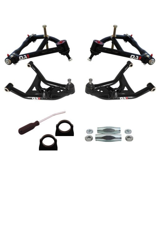 QAP Control Arms - QA1 75-79 GM X-Body Level 3 Drag Kit 2.0 w/o Shocks