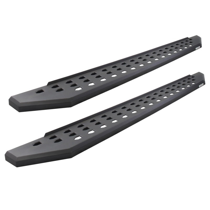 GOR RB20 Boards - Tex Black - Go Rhino RB20 Running Boards 57in. Cab Length - Tex. Blk (No Drill/Mounting Brackets Req.)