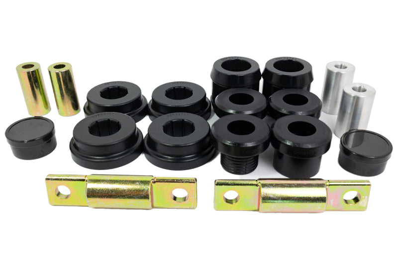 ES Cntrl Arm Bushings - Black - Energy Suspension 17-22 Tesla Model 3/Y Front Lower Control Arm Bushing Set w/Shock Position