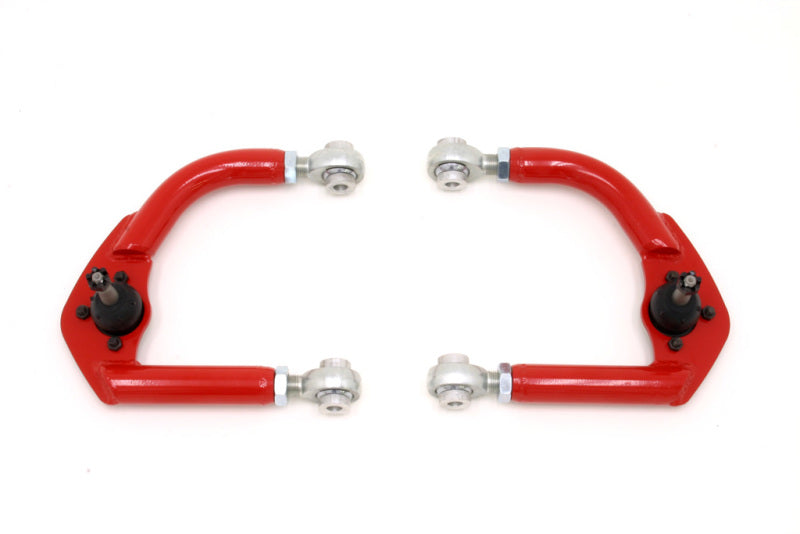 BMR Control Arms - BMR 93-02 F-Body Upper A-Arms w/ Adj. Rod Ends - Red
