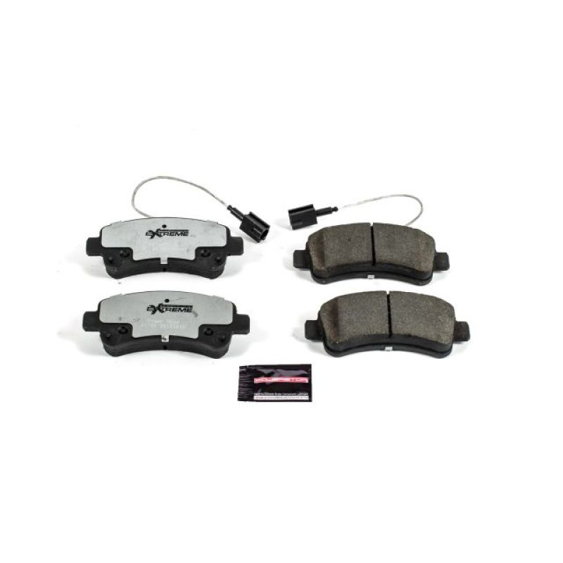 PSB Z36 Truck & Tow Brake Pads - Power Stop 2014 Ram ProMaster 1500 Rear Z36 Truck & Tow Brake Pads w/Hardware