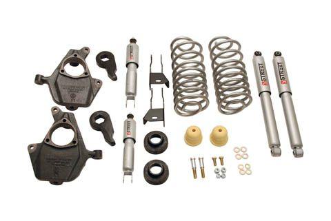 BT Lower Kit w SP Shocks - Belltech LOWERING KIT WITH SP SHOCKS