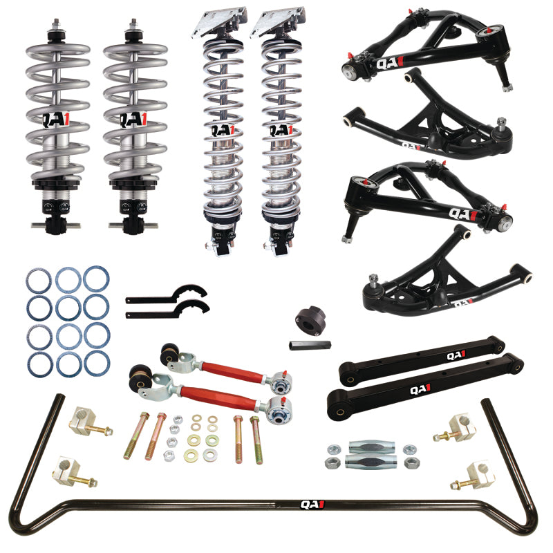 QAP Coil-Overs - Pro Coil - QA1 73-77 GM A-Body Level 2 Drag Kit 2.0 w/ Shocks