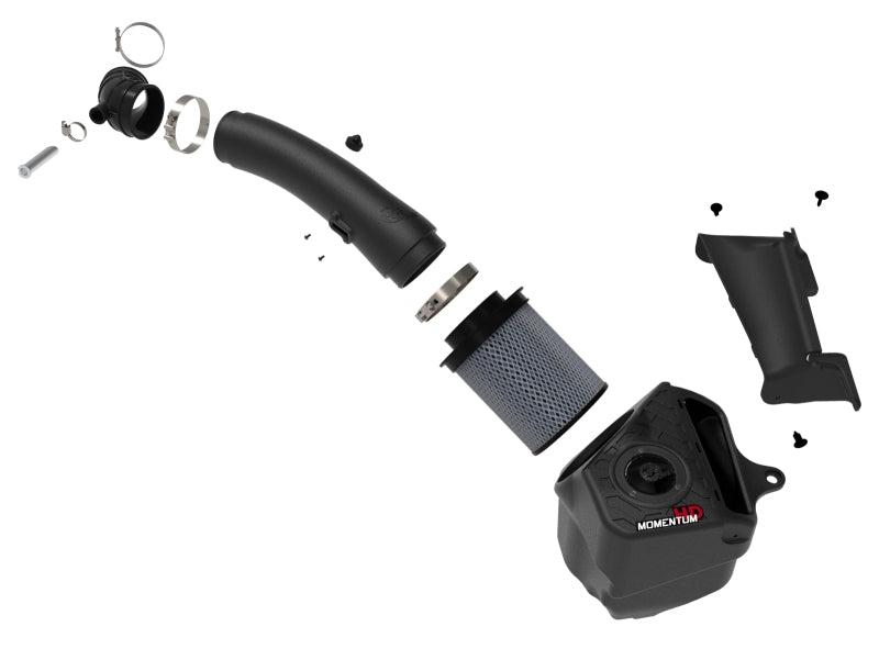 AFE Momentum HD Cold Air Intakes - aFe 20-21 Jeep Wrangler (JL) V6-3.0L (td) Momentum HD Cold Air Intake System w/ Pro 10R Media