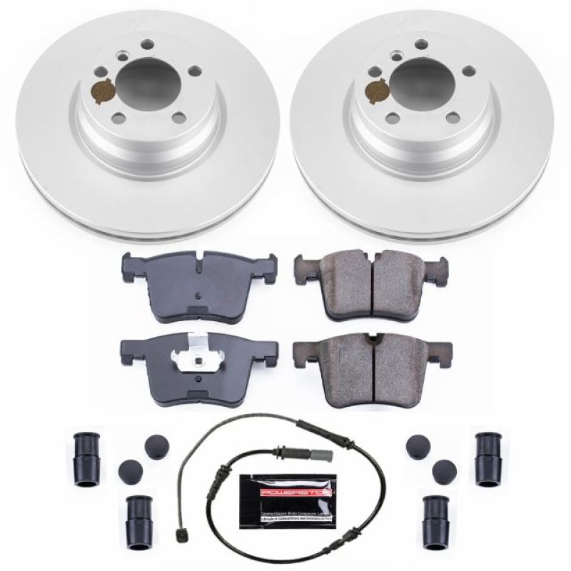 PSB Z23 Evolution Coated Kit - Power Stop 14-15 BMW 228i Front Z23 Evolution Sport Coated Brake Kit