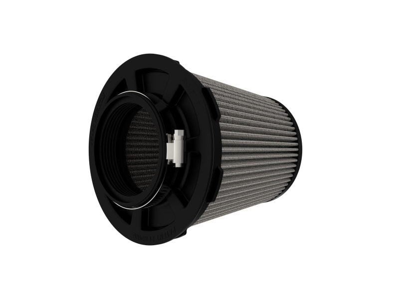 AFE Direct Fit Pro DRY S Air Filter - aFe Momentum Int Rplcmnt Air Filter w Pro DRY S Media 3-1/8inF x 6inB x 4-1/2inT (Invert) x 6-1/4inH