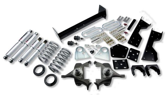 BT Lower Kit w SP Shocks - Belltech LOWERING KIT WITH SP SHOCKS