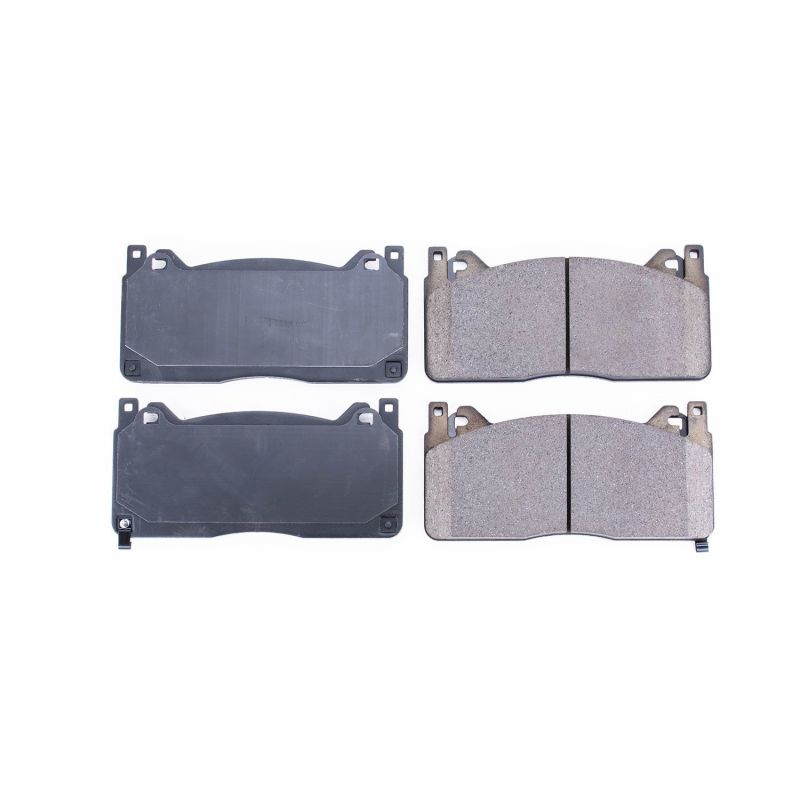 PSB Z16 Evolution Brake Pads - Power Stop 16-19 Ford Mustang Front Z16 Evolution Ceramic Brake Pads