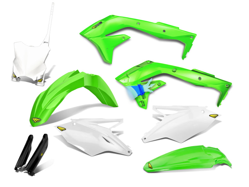 CYC Body Kit - Cycra 17-20 Kawasaki KX250F Powerflow Full Body Kit - OEM Color
