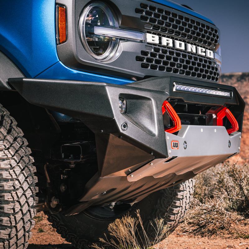 ARB Bumpers - ARB 2021 Ford Bronco Front Bumper Wide Body - Non-Winch (Fit Kit NOT Included)