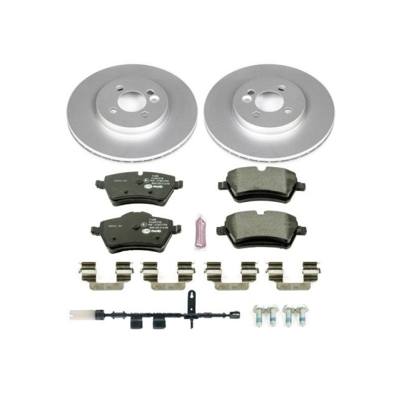 PSB Euro-Stop Kit - Power Stop 11-16 Mini Cooper Front Euro-Stop Brake Kit