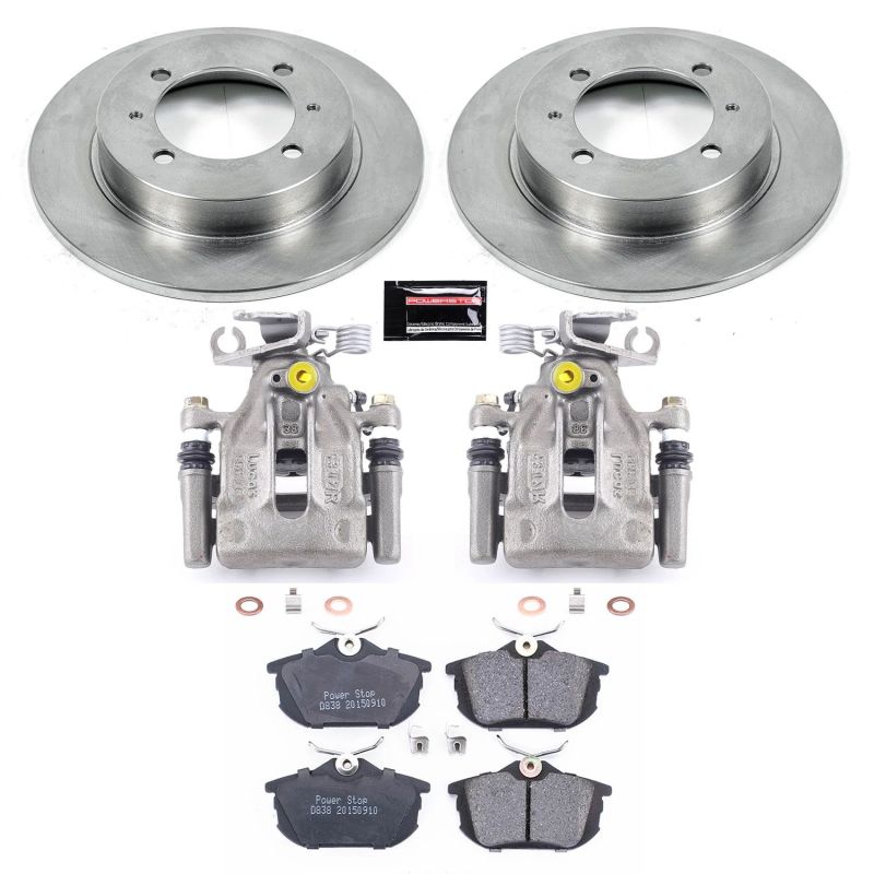 PSB Autospecialty Kit w/Cals - Power Stop 00-04 Volvo S40 Rear Autospecialty Brake Kit w/Calipers