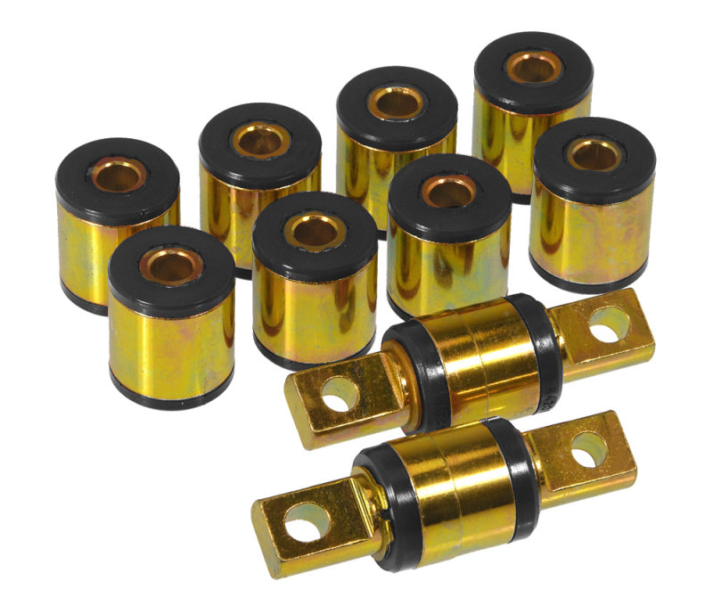 PRO Control Arm Bushings - Blk - Prothane 90-97 Honda Accord Rear Upper/Lower Control Arm Bushings - Black