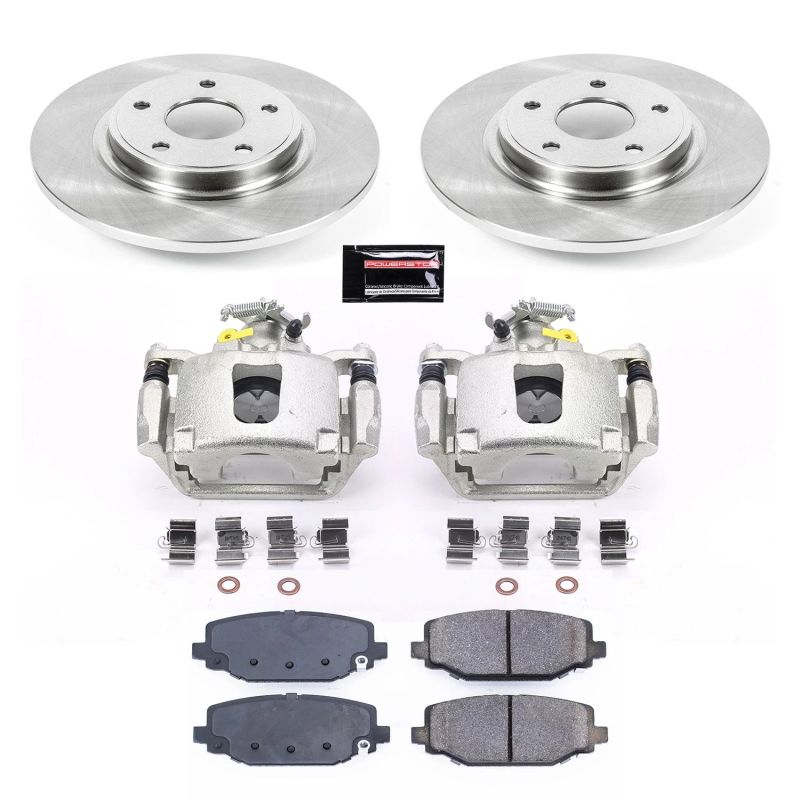PSB Autospecialty Kit w/Cals - Power Stop 12-16 Chrysler Town and Country Rear Autospecialty Brake Kit w/Calipers
