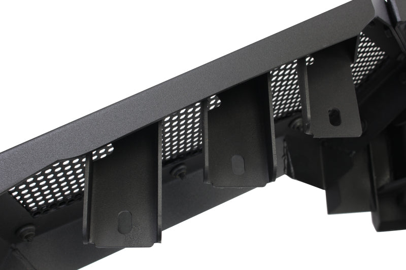 GOR Element Bumper - Go Rhino 19-24 Ram 1500 (Excl. Rebel/Warlock/TRX) Element Front Bumper w/Pwr Bar - Tex. Blk