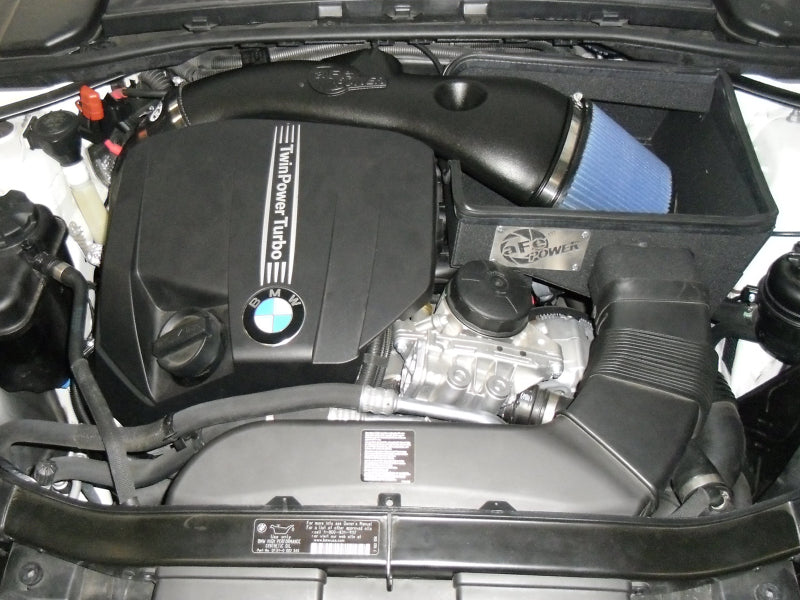 AFE Magnum FORCE Stage-2 Cold Air Intakes - aFe MagnumFORCE Intakes Stage-2 P5R AIS P5R BMW 335i (E90/92/93) 11-15 L6-3.0L (t)